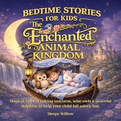 Bedtime Stories for Kids: The Enchanted Animal Kingdom: Calming Short Stories for Deep Sleep: Magical Tales of Talking Unicorns, Wise Owls, & Peaceful Dolphins To Help Your Child Fall Asleep Fast