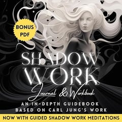 Shadow Work Journal & Workbook Based on Carl Jung: Reclaim Your True Self, Deepen Self Love & Track & Heal Past Triggers & Traumas - Shadow Work Guidebook with Questions for Self Insight & in Therapy