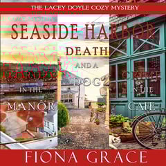 A Lacey Doyle Cozy Mystery Bundle: Murder in the Manor (#1), Death and a Dog (#2), and Crime in the Café (#3)