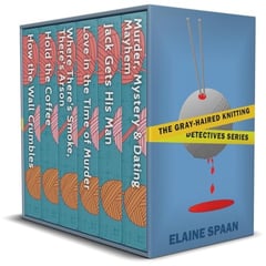 The Gray-Haired Knitting Detective Series (Books 1 - 6): a senior sleuths cozy mystery series