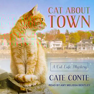 Cat About Town: Cat Cafe Mystery Series, Book 1