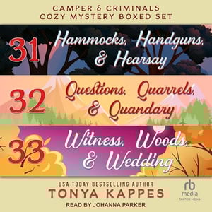 Camper & Criminals Cozy Mystery Boxed Set: Books 31-33