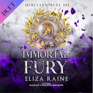 Immortal Fury: A Greek Mythology Romantasy (Hercules Must Die, Book 1)