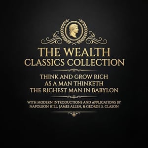 The Wealth Classics Collection: Think and Grow Rich, As a Man Thinketh, and The Richest Man in Babylon with Modern Introductions and Applications