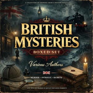 British Mysteries Boxed Set: Thriller Novels, Murder Mysteries & True Crime Stories: Sherlock Holmes, Hercule Poirot Cases, Father Brown...
