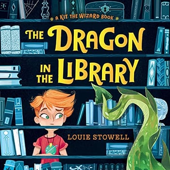 The Dragon in the Library: Kit the Wizard, Book 1