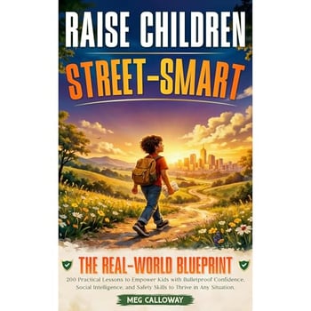 Raise Children Street-Smart: The Real-World Blueprint: 200 Practical Lessons to Empower Kids with Bulletproof Confidence, Social Intelligence, and Safety Skills to Thrive in Any Situation