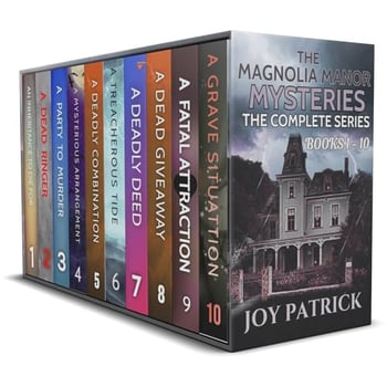 The Magnolia Manor Mysteries, The Complete Series, Books 1 - 10: An Addictively Suspenseful Small Town Cozy Murder Mystery Series