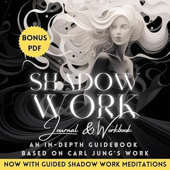 Shadow Work Journal & Workbook Based on Carl Jung: Reclaim Your True Self, Deepen Self Love & Track & Heal Past Triggers & Traumas - Shadow Work Guidebook with Questions for Self Insight & in Therapy