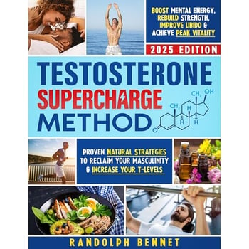 Testosterone Supercharge Method: Proven Natural Strategies to Reclaim your Masculinity & Increase Your T-Levels | Boost Mental Energy, Rebuild Strength, Improve Libido & Achieve Peak Vitality