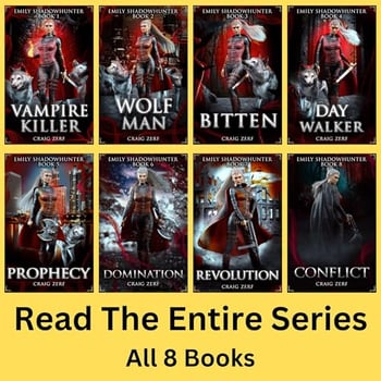 Emily Shadowhunter OMNIBUS - all 8 books: A Vampire, Shapeshifter, Werewolf novel