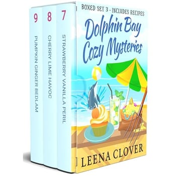 Dolphin Bay Cozy Mystery Series Boxed Set 3 (Books 7-9): Murder Mystery Anthology with Recipes