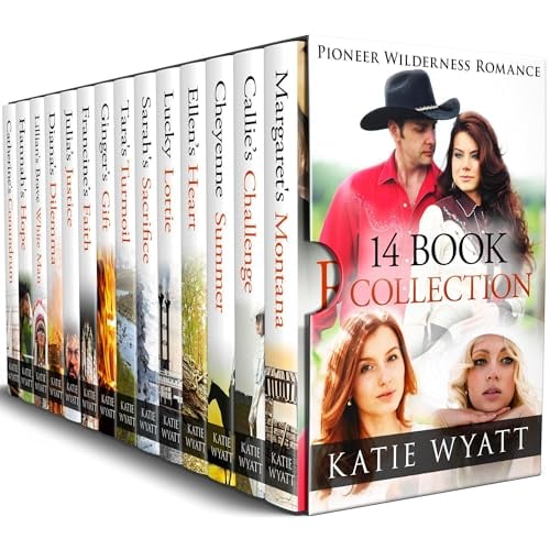 Pioneer Wilderness Romance Series: Collection Two Books 13- 26