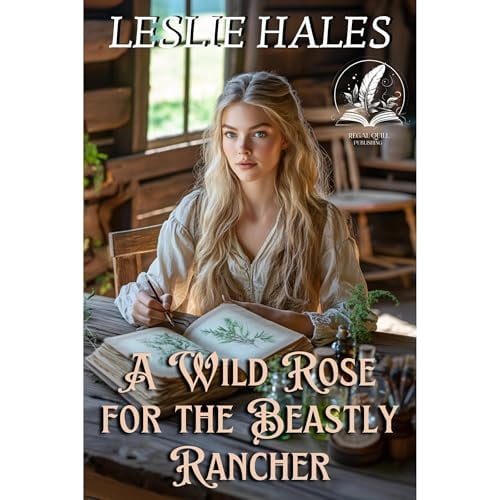 A Wild Rose for the Beastly Rancher: A Historical Western Romance Novel